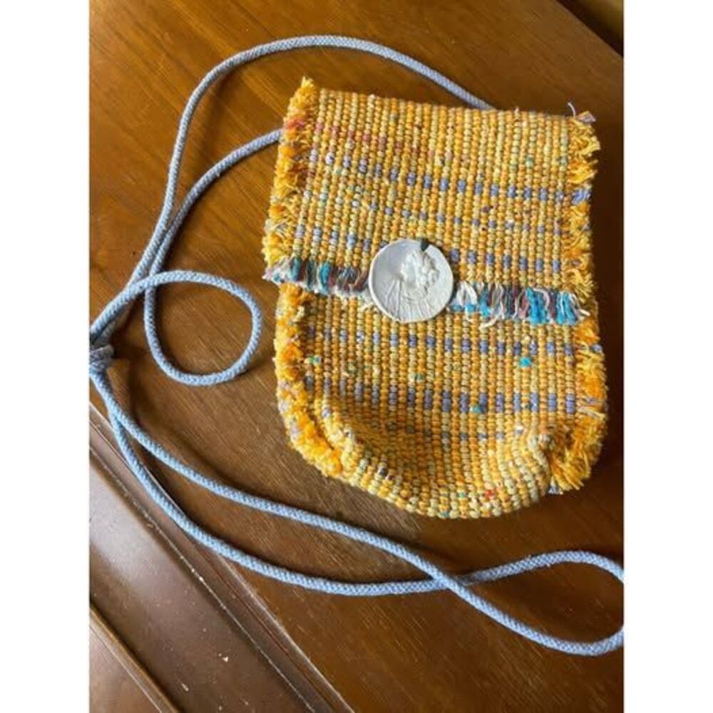 Handmade artisan small purse